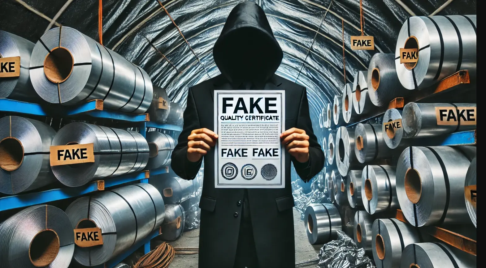 Как распознать мошенников в сфере металлопроката? Кейс 3: поддельный сертификат
