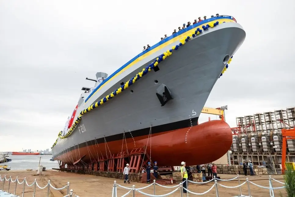 Понад 1 000 тн металопрокату Метінвест використали при будівництві корвета «Гетьман Іван Мазепа»